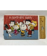 Vintage Hallmark Party Invitations GOOD BYE Peanuts Snoopy Linus Charlie... - €19,05 EUR