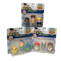 Toy Story 4 Finger Puppets 3 Pack Get The Complete Set Of 9 Characters Fun Gift - £13.69 GBP