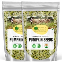 Organic &amp; Natural Pumpkin Seeds Raw For Eating &amp; Weight Loss 2X600g - £38.86 GBP