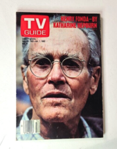 TV Guide 1981 1982 Henry Fonda Dec 29 Jan 1  NYE NYC Metro EX - £9.58 GBP