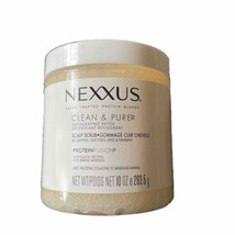 Nexxus Clean &amp; Pure Invigorating Hair Detox Scalp Scrub 10oz - £15.77 GBP
