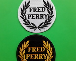 FRED  PERRY TENNIS WIMBLEDON CHAMPION SPORTS CLOTHING EMBROIDERED PATCHE... - $7.29