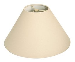 Royal Designs Coolie Empire Hardback Lamp Shade, Linen Beige, 5 x 14 x 9.5 - £45.51 GBP