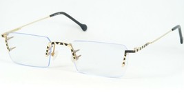 Reflex M 1014 C 048 Gold /BLACK Eyeglasses Glasses Rimless 49-19-144mm Germany - £23.61 GBP