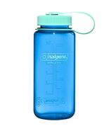 Nalgene 16oz Wide Mouth CORNFLOWER BLUE Sustain BPA/BPS Free Water Bottle - $15.42
