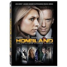 4 DVD Homeland Complete Second Season: Patinkin Claire Danes Harewood Baccarin - £3.69 GBP