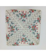 Vintage Crestwick Luncheon Paper Napkins Decorated Christmas Napkins - $19.79