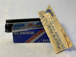 Vtg All American Standard Tuning Harmonica &quot;C&quot; Mouth Organ Musical Instr... - $79.95