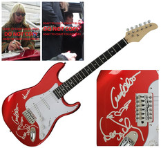 Ann Wilson Nancy Wilson Heart Signed Full Size Electric Guitar Proof Aut... - $1,831.49