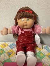 Vintage Cabbage Patch Kid Play Along Girl PA-3 Brown Hair Green Eyes 2004 - £131.89 GBP