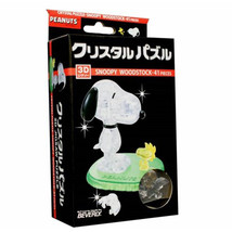 3D Crystal Puzzle Snoopy Woodstock - $31.07
