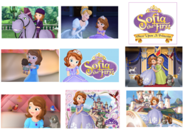 9 Sofia The First Stickers, Party, Favors, Birthday, Princess Sofia - $11.99