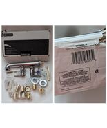 Delta Trinsic Double Handle Wall Mounted Tub Filler T5759-WL-R Polished ... - $550.90