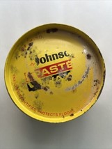 Vintage SC Johnson Paste Wax 16 Oz Can 50% Full Discontinued Rare Furniture Wood - £50.13 GBP