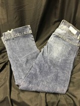 Oxygen Required Distressed Denim Blue Jean Pants Junior Size 3 KG Relaxe... - £15.57 GBP