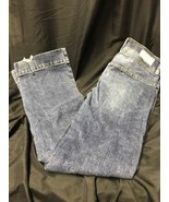 Oxygen Required Distressed Denim Blue Jean Pants Junior Size 3 KG Relaxe... - $19.80