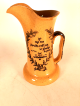 Royal Doulton Motto Ale Pitcher, Circa 1920, &#39;The Wind That Blows&#39;, Grea... - £35.59 GBP