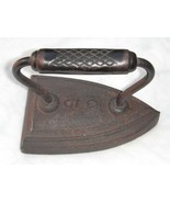 Cast Iron Door Stop -- Flat iron..marked C-5...5.75&quot; long.. 5.25 lbs--ol... - $36.95