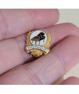 Laurels Piano Vintage Honor Brooch Pin Recital Gift Medal Golf Tone Enam... - £6.86 GBP