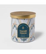 Threshold 2-Wick Limited Edition Jar Candle Emerald Amazon 15.1oz 2-Pack - $321.41 MXN