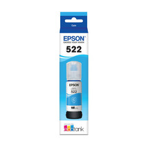EPSON - CLOSED PRINTERS AND INK T522220-S T522 INK CYAN INK BOTTLE - $48.56