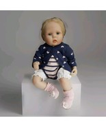 Realistic Lifelike Silicone 20&quot; Girl Baby Doll w/Cloth Body &amp; Accessories - $198.00