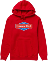 Happy dad hoodie  hard seltzer Full send nelkboys sweatshirt red mens si... - $753.84 MXN