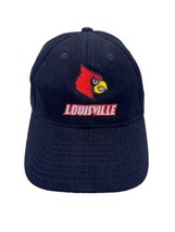 Louisville Cardinals Baseball Hat Ball Cap Vintage Adidas 2000s Stitched Adjust. - £29.65 GBP