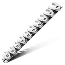 WORKPRO 10PC 3/8&quot; Drive Crowfoot Flare Nut Wrench Set SAE 3/8&quot;-1&quot; Steel Wrenches - £52.73 GBP