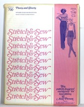 VTG Stretch &amp; Sew 700 Pattern Pants and Shorts Hip Sz 30-46 Design Ann Person - £14.93 GBP