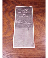 1973 Washington State Game Fish Seasons Catch Limits Fishing Regulations... - £6.99 GBP