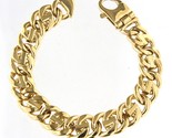 9.15&quot; Men&#39;s Bracelet 10kt Yellow Gold 343213 - £1,732.06 GBP
