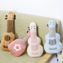 Guitar Pillow Stuffed Plush 37cm Musical Instrument Ukulele Toy for Kids... - £19.50 GBP