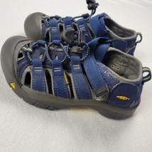 Keen Newport H2 Youth Kids Size 1 Shoes Blue Gray Outdoor Performance Sandals - £14.21 GBP
