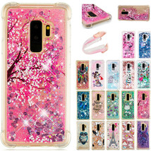 Painted Shockproof Quicksand Soft Back Phone Cover Case For Samsung Galaxy Phone - £36.36 GBP
