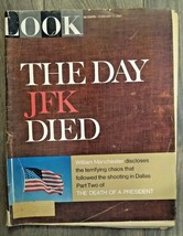 LOOK Magazine - February 7, 1967 - The Day JFK Died - Vintage Ads - Free... - £9.85 GBP