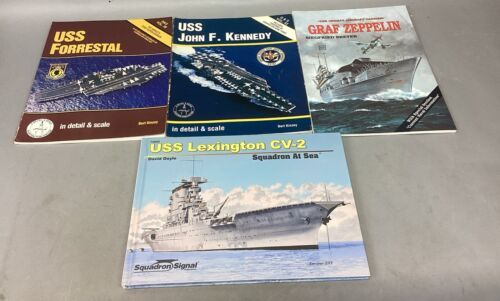 USS Forrestral, USS John F. Kennedy, Graf Zeppelin &amp; USS Lexington CV-2 - $19.79