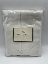 Pottery Barn 14” Drop Twin Size Pleated Button Bedskirt Beige Linen Cott... - €8,39 EUR