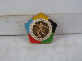 1980 Moscow Summer Olympics Pin - Soccer Event - Stamped Pin - £11.77 GBP