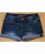 Arizona Jean Co. ~ Juniors&#39; Size 5 ~ Blue Denim ~ Low Rise ~ 2&quot; Inseam S... - $42.10 CAD