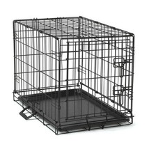 Dog Training Crate Secure Wire Cage For Dogs Medium Size 30&quot;L x 19&quot;W x 22&quot;H - £68.65 GBP