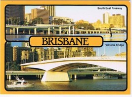 Australia Postcard Brisbane Freeway Victoria Bridge Queensland - £3.11 GBP