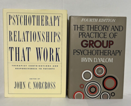 Lot of 2 The theory and Practice of Group Psychotherapy Relationships th... - $42.72