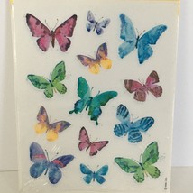 Hallmark Expressions Butterfly Stickers Acid Free Card Making Paper Craf... - $4.99