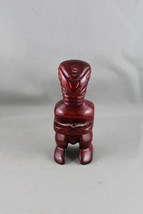 Vintage Tiki Figure - Hand Carved and Incense Stick Holder - Wooden Tiki - $35.00