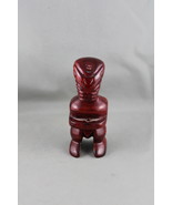 Vintage Tiki Figure - Hand Carved and Incense Stick Holder - Wooden Tiki - $665.24 MXN