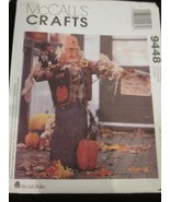McCall&#39;s Crafts Pattern 9448 Scarecrow Scare Crow Greeter Uncut Brand New - £7.81 GBP