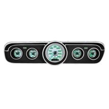 Intellitronix Green LED Analog Replacement Gauge Cluster For 1964-1966 Mustang - £553.03 GBP