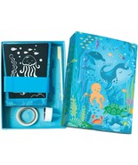 BOX CANDIY Totally Twilight Under The Sea Life Scratch Art Lantern Kit K... - £18.68 GBP