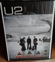 U2 ALL THAT YOU CAN&#39;T LEAVE BEHIND Poster 22*29 Inch + 3 Elevation Tour ... - £63.17 GBP